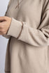 Waffle Knit Extreme Oversize Sweatshirt